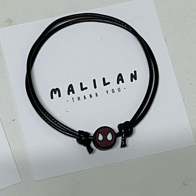 Vòng đeo tay Dây Rút Người Nhện Siêu Anh Hùng, Kang2ru, Thiết Kế Miles & Gwen 3