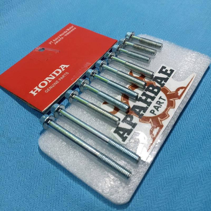 1 Set Baut Blok CVT Vario 125 150 (Old - New) Kunci T8 1