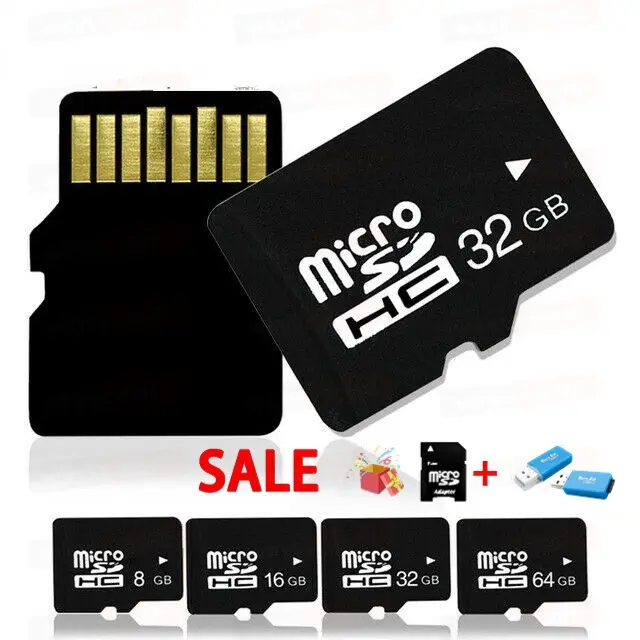 Kad Memori Kad SD, Universal, Kelas 10 Mikro, Tersedia dalam 256GB, 128GB, 64GB, 32GB, dan 16GB, 4GB Otg Storage Otg Storage