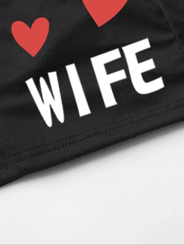 Men's Letter & Heart Print Boxer Brief, Soft Comfy Breathable Underwear for Daily Wear, Casual Men's Underwear for All Seasons 5