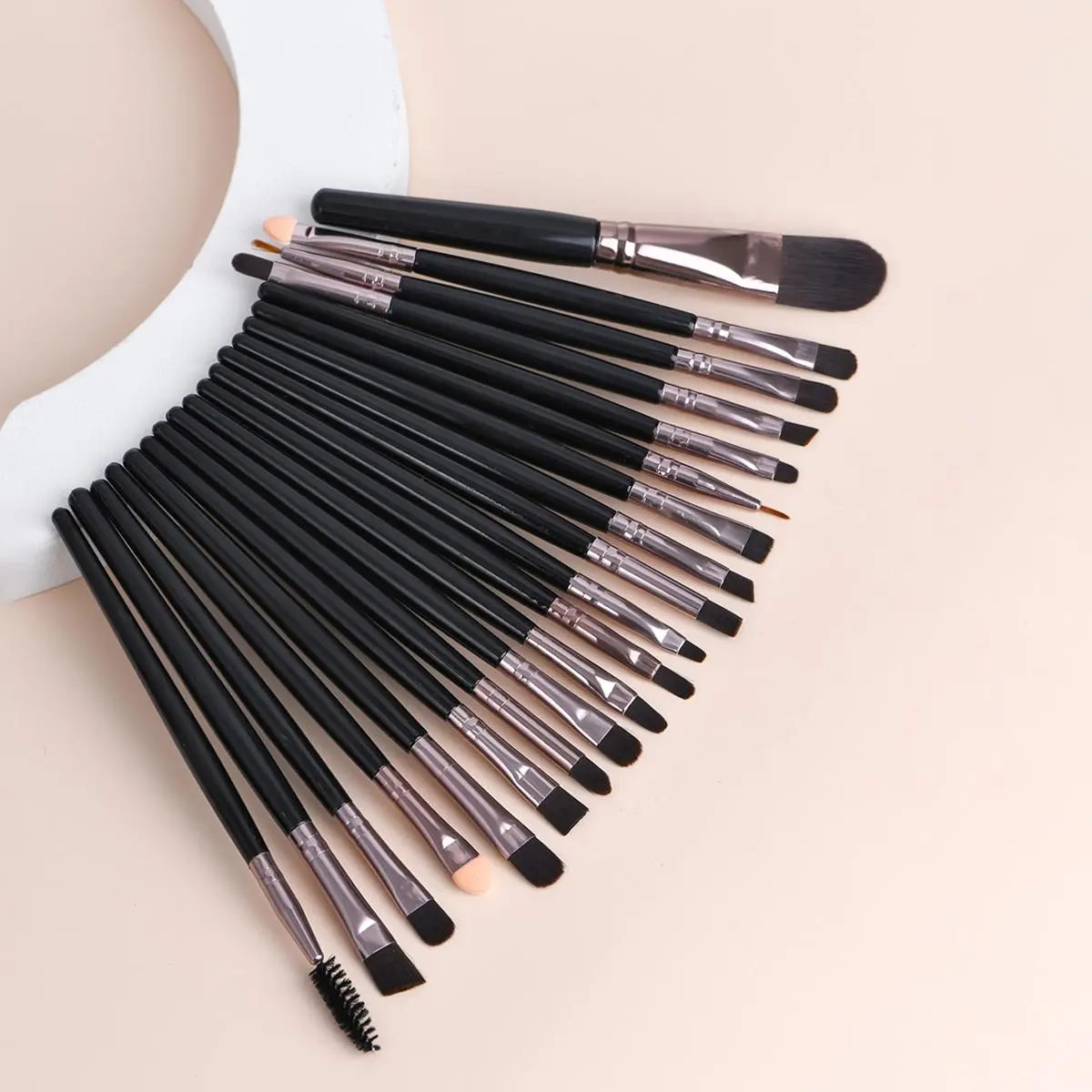 20pcs Soft Eye Makeup Brush Set, Professional Soft Bristle Complete Makeup Brush Set, Versatile Soft Makeup Brushes, Brushes with Soft Bristles & Comfortable Grip, Brush Makeup Set, Makeup Accessories