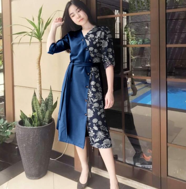 Product Introduction of THABISHOP / TUNIK LAUREN ZIBA / FLOW / HN / TUNIK WANITA / TUNIIK REMEJA KEKINIAN / OUTFIT KEREN / BAJU LEBARAN / TERUSAN WANITA / OODT KOREAN STYLE 2