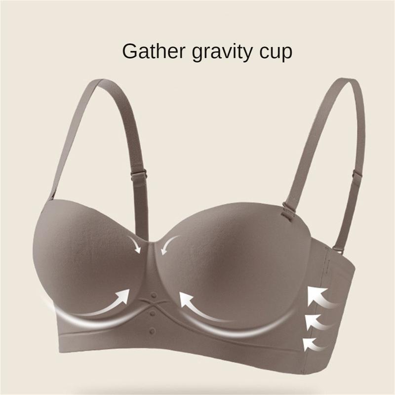 Áo Ngực Tập Hợp Ngực Nhỏ Dành Cho Phụ Nữ, Không Dây, Hỗ Trợ Bralette, Chống Chảy Xệ, Không Có Vòng Thép, Kéo Dài Bên Ngoài, Áo Crop Top Sling, Thoáng Khí, Thoải Mái, Đồ Lót, Dành Cho Phụ Nữ 6