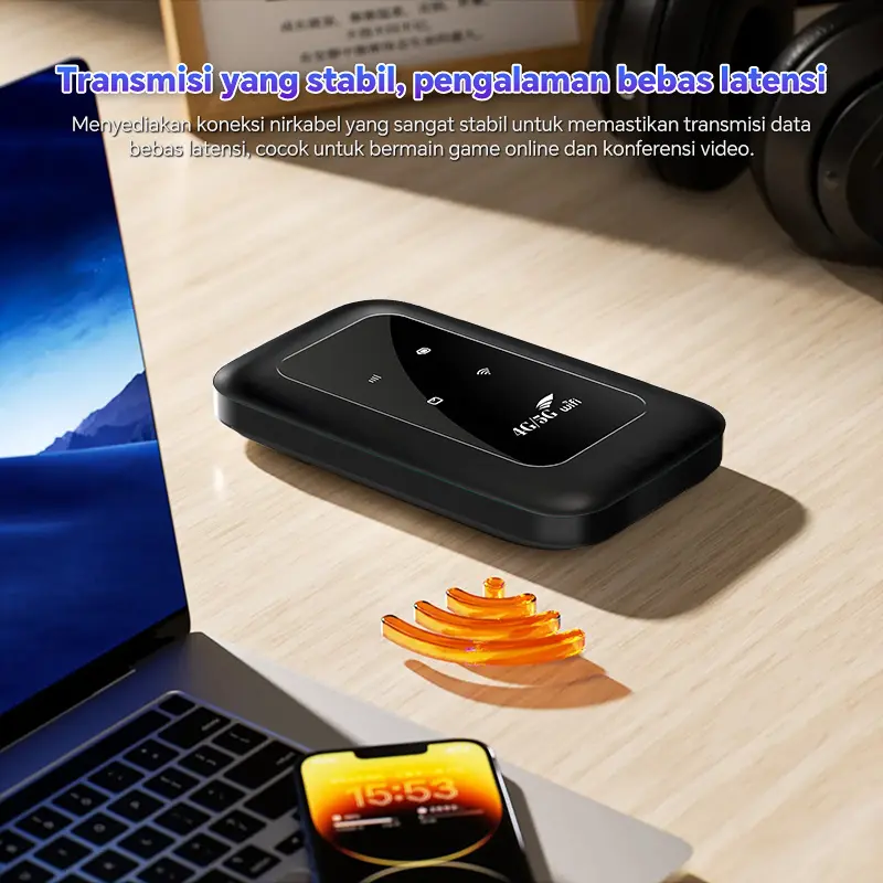 Modem Mini Wireless Router Mobile MiFi Broadband Seluler Portabel WiFi ...
