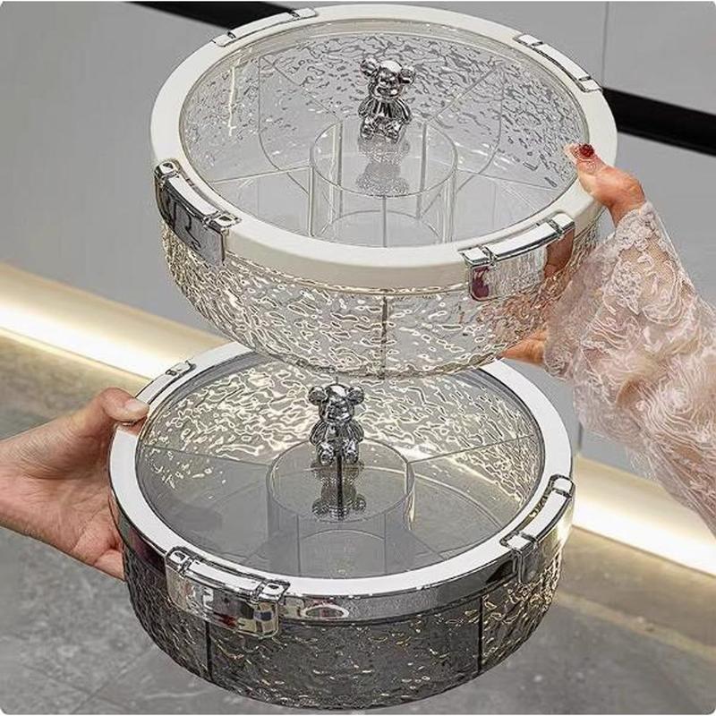 Product Introduction of MỚI Khay đựnġ Mứt Tết, Bánh Kẹo  Khay đựnġ Trong Suốt Chia Ngăn Acrylic Sang Trọng 19
