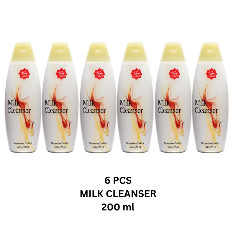 Viva Cosmetics - Milk Cleanser Emollient - Kulit Normal dan Kering - 1/2 Lusin 2