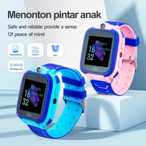 Anti Air/Smartwatch Jam tangan Hp Pintar Android anak telepon-Gps Digital Waterproof Kids [COD]