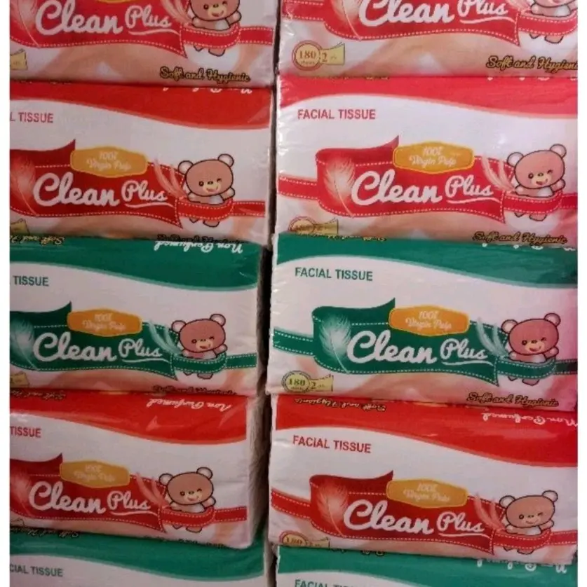 {VARIAN 10 PCS} Tissue CLEAN PLUS 180 sheet 2ply