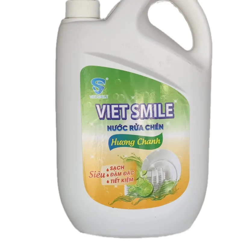 Nước rửa chén Vietsmile  sạch                                          Kháng khuẩn                                                                         Không hại da tay