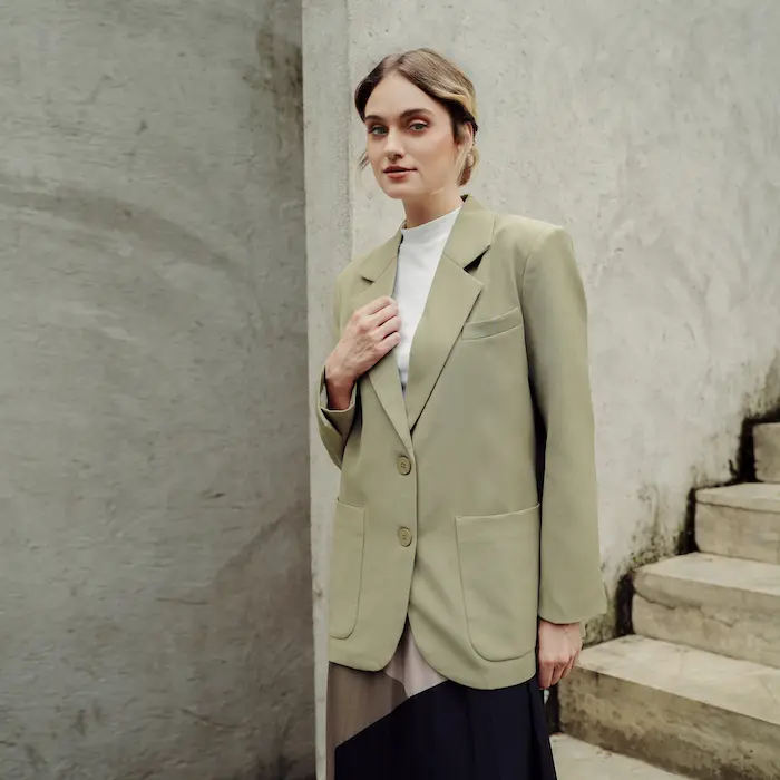 Benang Jarum - Viro Blazer - Basic Casual
