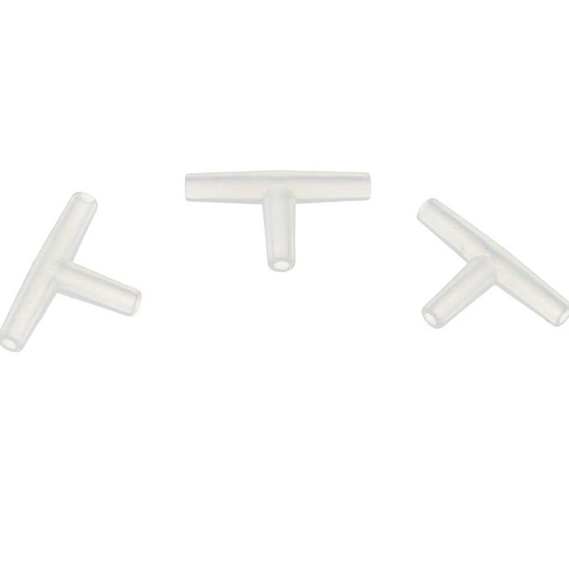 Product Introduction of 10PCS Aquarium Accessories Plastic Air Pump Connector Control Valve Line Tube Joints T Shaped Connectors 15