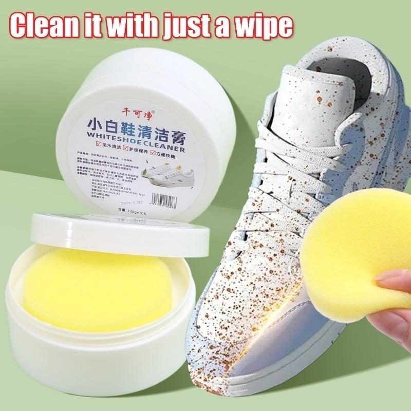 Product Introduction of White Shoes Cleaning Creams / Multi-functional Whitening Cleaning Cream / Home Shoes Stains Remover Footwear Comfort 23