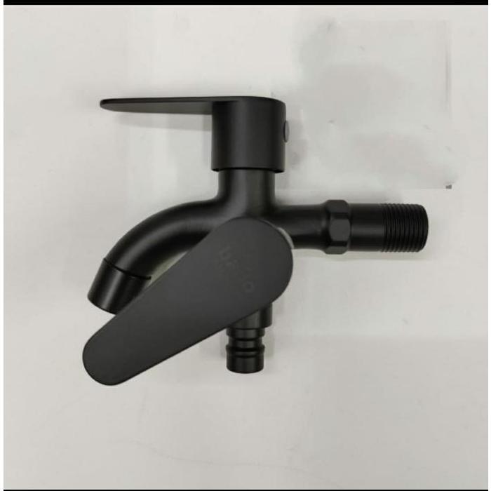 Gambar Kran Cabang Stainless 304 Hitam Minimalis 90520BL-Keran Air Shower A03 dari Dunia Acc shop Kota Administrasi Jakarta Utara Tokopedia