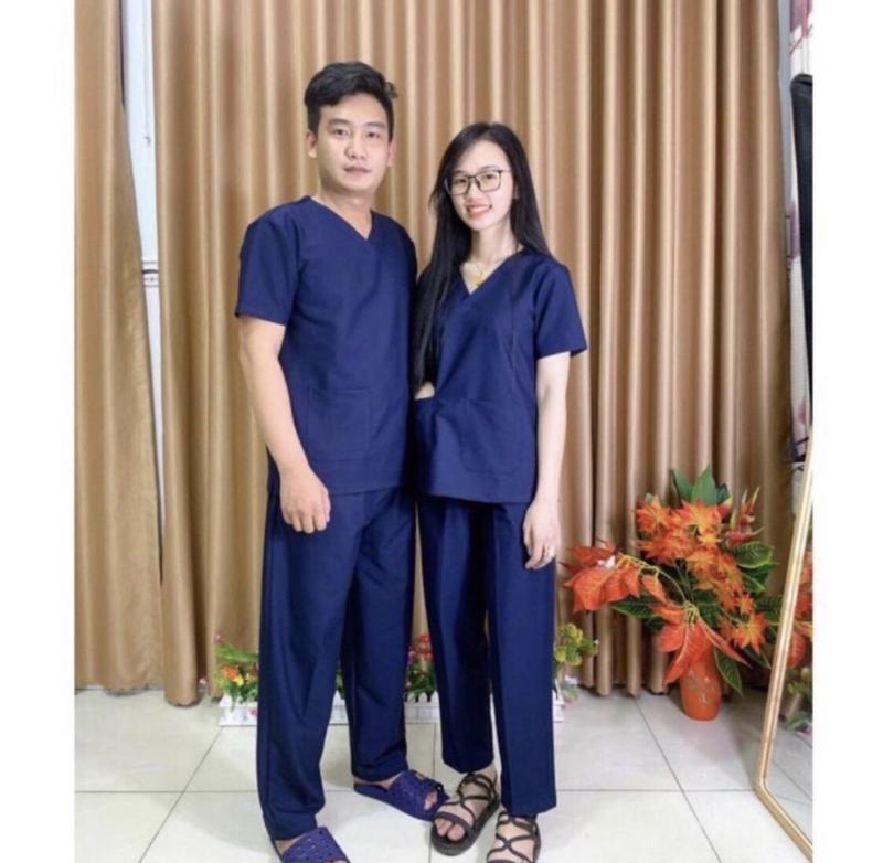 Product Introduction of (Chỉ quần) Quần đồng phục phẫu thuật spa chất cotton lạnh mềm mịn thoáng mát - Menswear, Nam 2