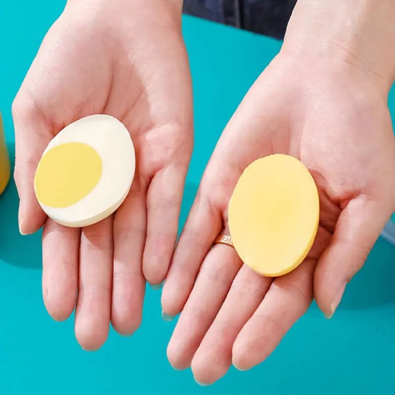 Alat Pengocok Telur Tarik / Telur Alat Pemotong Pengiris / 2 In 1 Egg Slicer Cutter Rebus 5