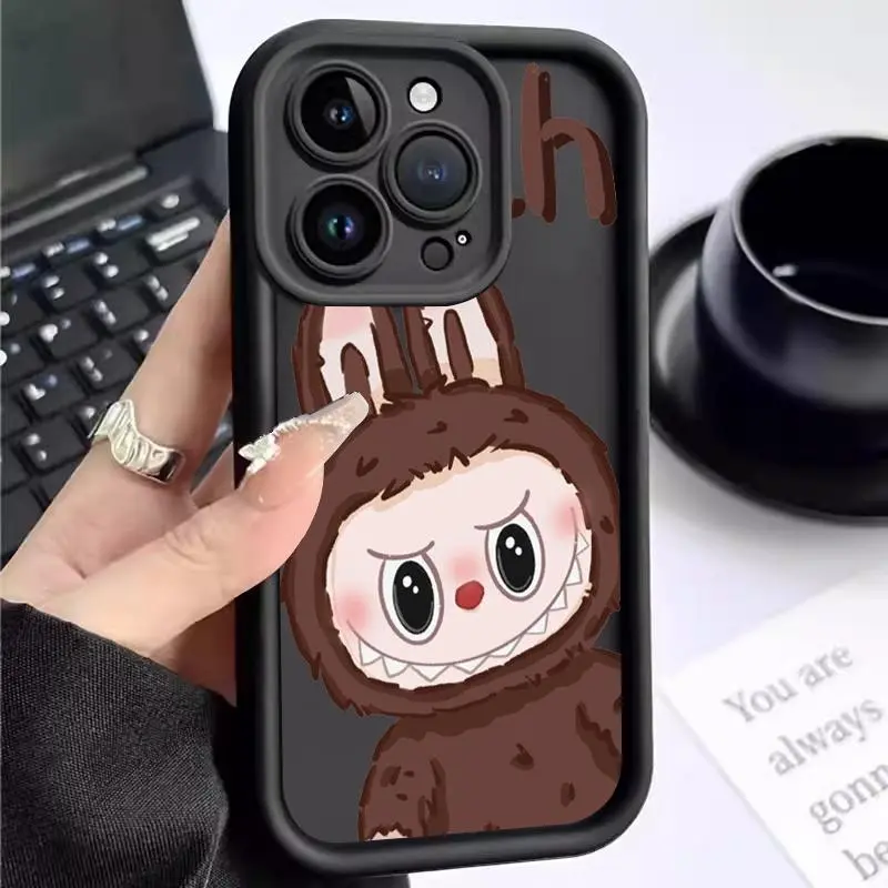 Soft Case Untuk Infinix Smart 5 Hot 10 Play Hot 11 Play Hot 30 Play NFC Hot 30i Hot 40i Note 30 Pro Note 40 Pro Plus Smart 6 Plus Smart 7 HD 8 Zero 30 5G 10 Lite Pro Kamera Lucu Rabobo Softcase Silikon Casing Ponsel