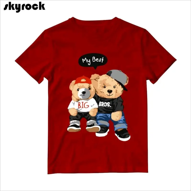 Kaos anak viral beruang/ Kaos anak keren Fashion 5