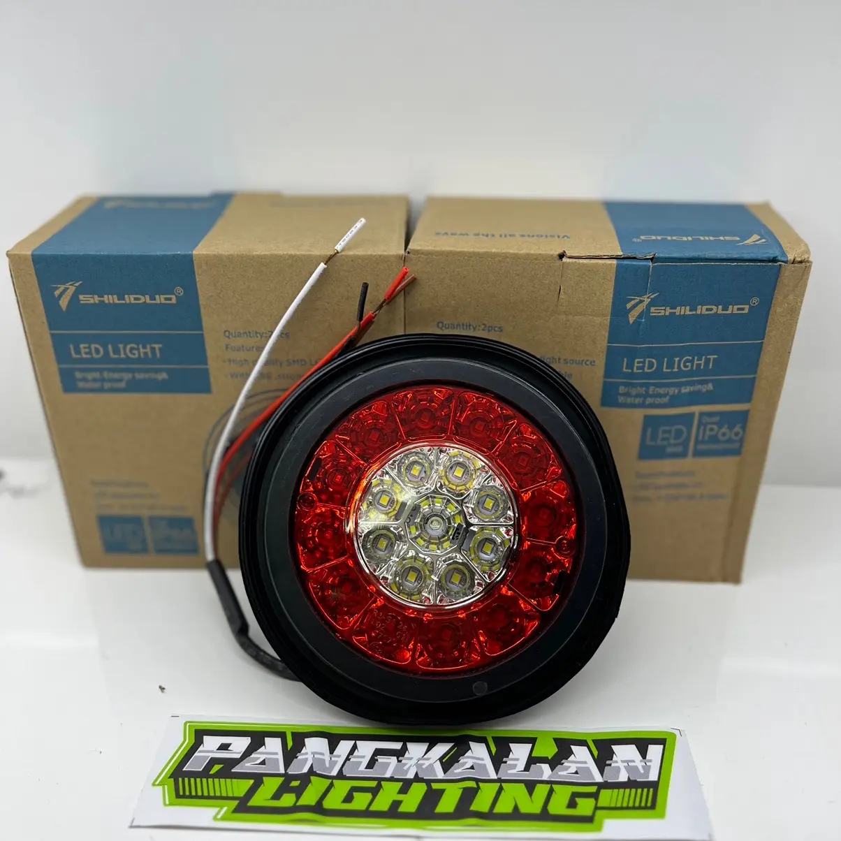 Lampu stop shilduo dc 12-24 volt