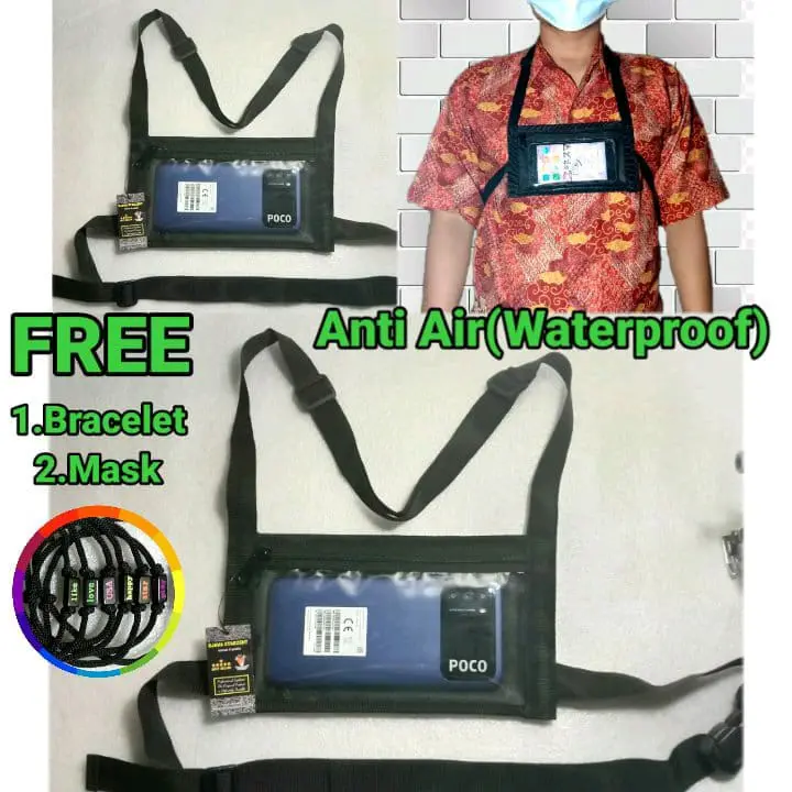 Strap Holder Hp Cest Belt 2in 1 Video Recording Youtuber Waterproof