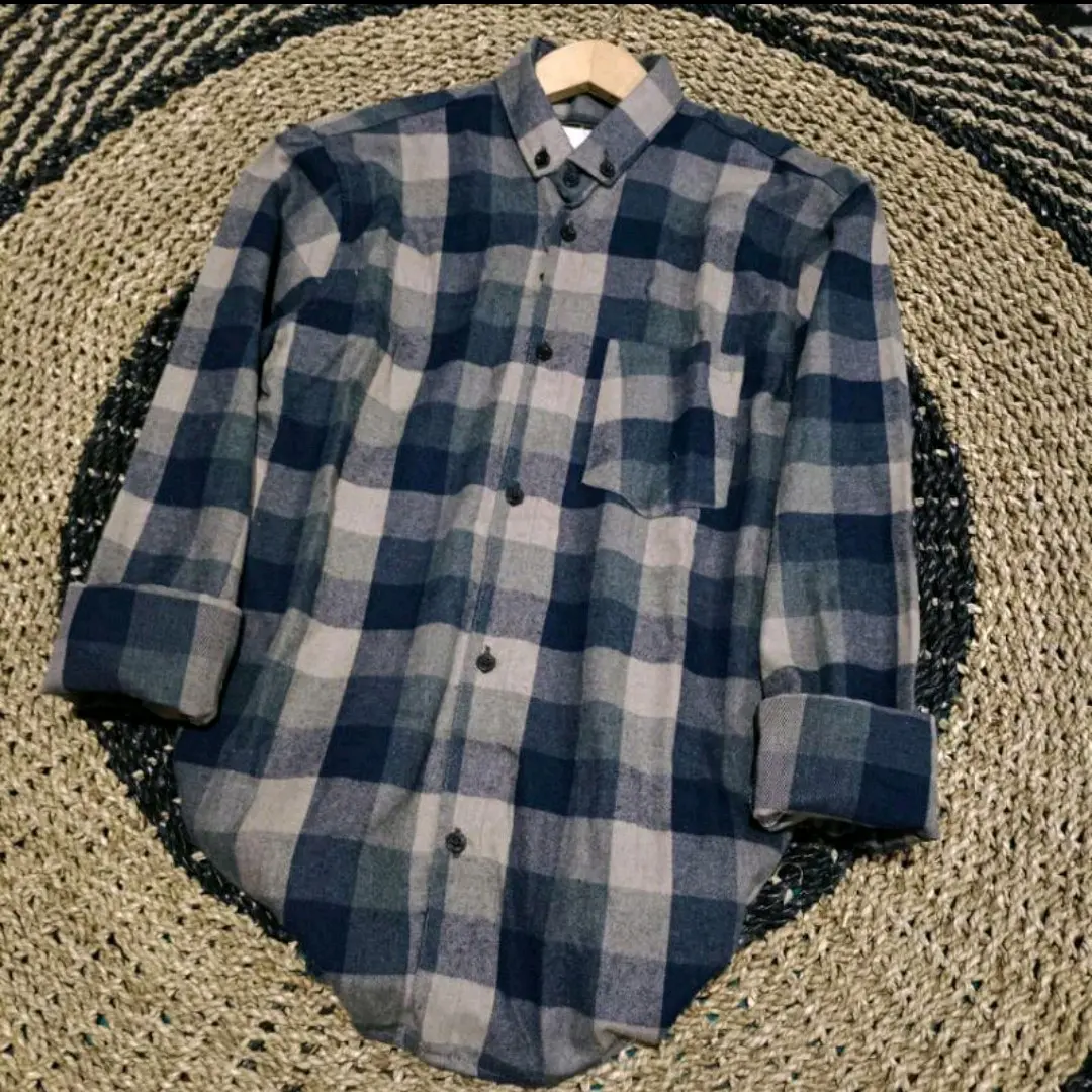 Baju  Tartan flannel Unisex Pria Wanita Premium Kualitas Distro Kotak Katun Surfing