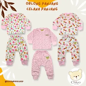 Setelan Oblong Baby Chiyo Tangan Panjang