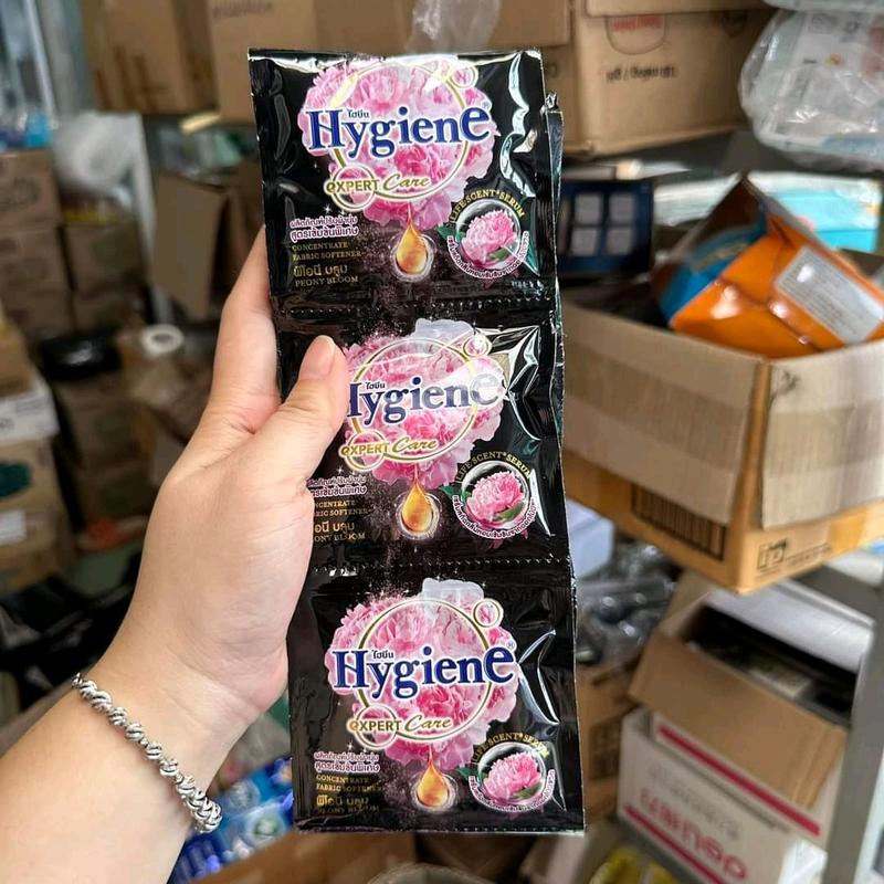 Dây 12 gói nước xả hygiene màu đen 0