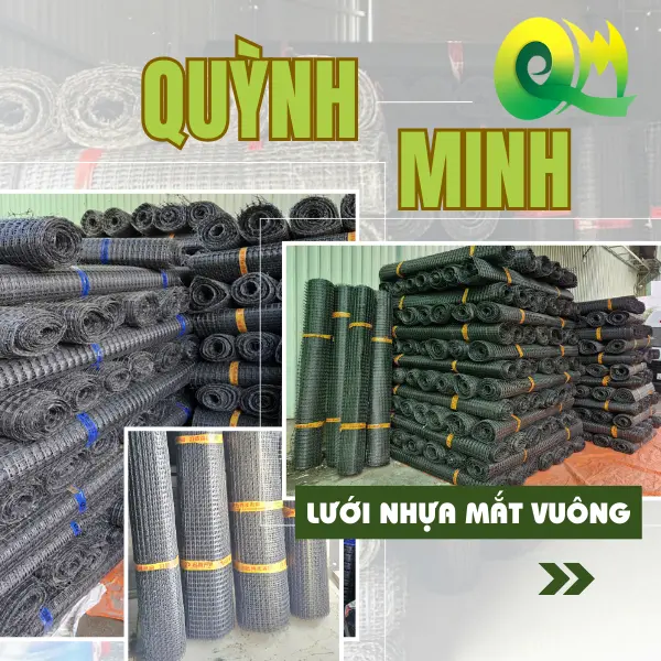 [ 130g lỗ 3cm] 2mx50m - Lưới nhựa nguyên sinh HDPE chiều dài 50m + tặng kèm 100 cái dây rút 6