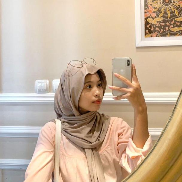 PROMO! PASHMINA KAOS JERSEY BY HIJABI.SHOP | HIJAB ALA MAMA UCEL/HEIDY | COCOK UNTUK DAILY CASUAL KAMPUS KERJA HANGOUT JALAN-JALAN SANTAI 1