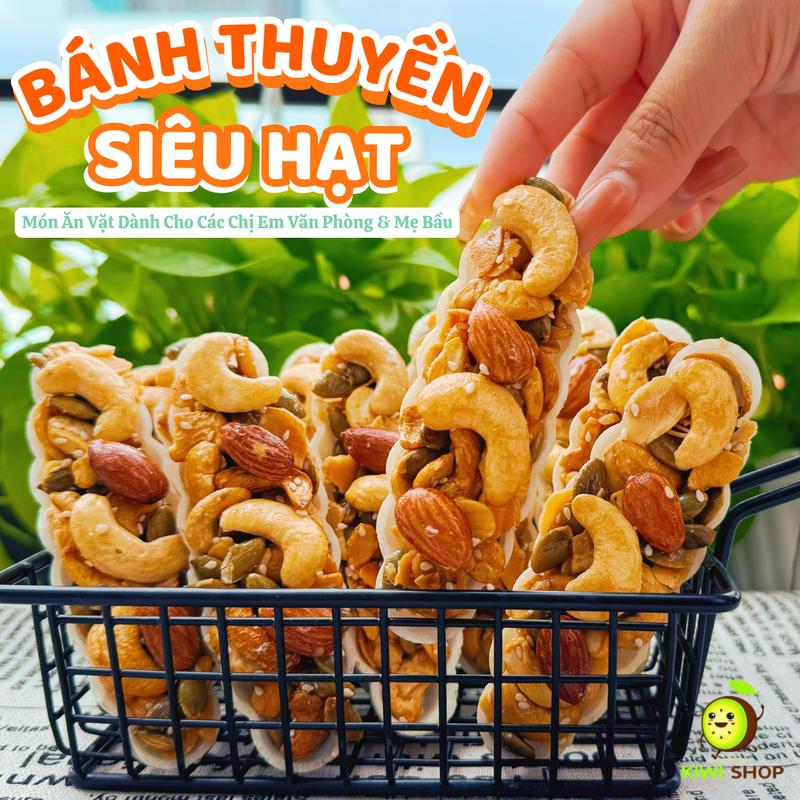 Bánh Thuyền Siêu Hạt Dinh Dưỡng - Thơm Ngon, Dinh Dưỡng
