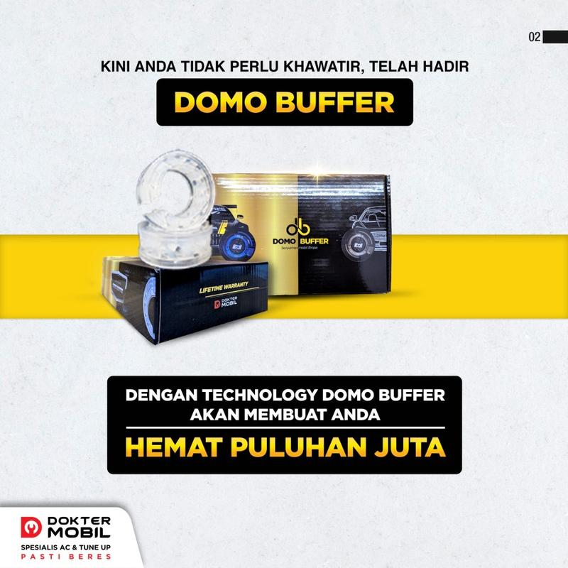 DOMO BUFFER - SPRING BUFFER DAMPER SHOCK MOBIL ANTI LIMBUNG MOBIL JADI STABIL 7