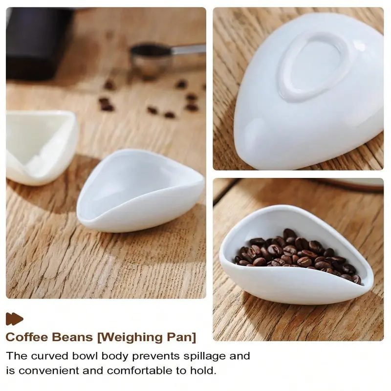 Coffee Beans Dosing Cup, Ceramic Tea & Coffee Beans Vessel, Ceramic Dosing Vessel for Home Use 3
