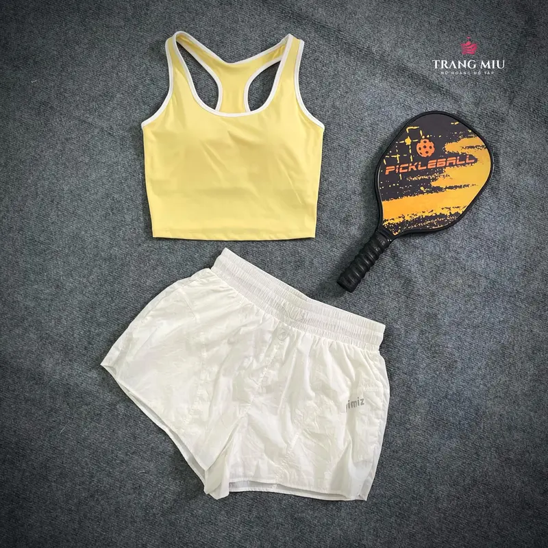 Áo croptop bodyfit July, Áo croptop cao cấp thời trang, Chuyên dụng chyạ bộ, đạp xe, tập gym,...| TRANGMIU Sportwear 5