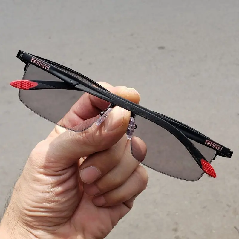 Kacamata Lensa Photocromic Minus 0.25 s/d minus 5.0 Frame Gantung Titanium