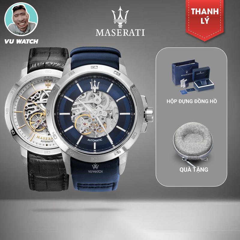 Đồng Hồ Cơ Nam Đeo Tay Maserati Watch Ingegno R8821119004 [3840] | Tặng 1 bóp đựng đồng hồ