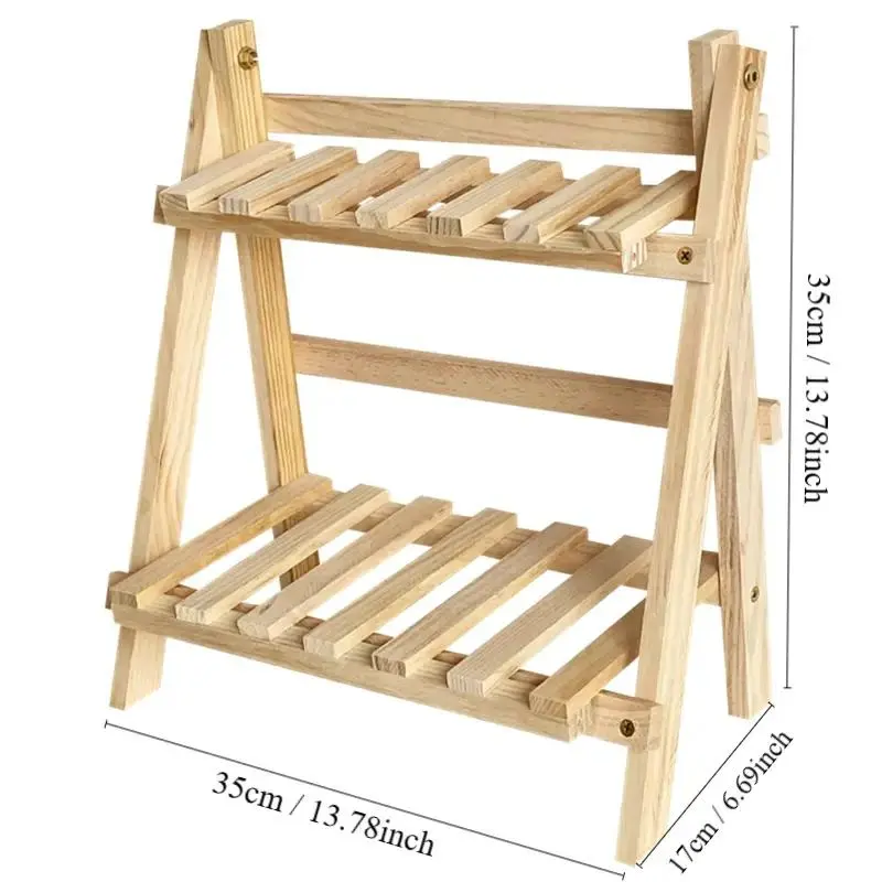 Wooden Desktop Storage Rack, 1 Count Double Layer Desk Organizer, Desk Storage Shelf for Home Office, Summer Home Decor Shelf, Home Organizer, Desk Accessories, House Organizers 1