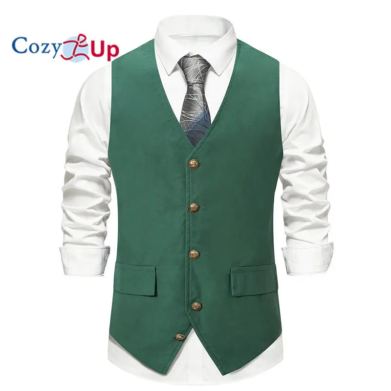 Cozy Up Mens Vest for Wedding Ropa Medieval Hombre Waistcoat Chaleco Hombre Vintage Goth Vest Men Clothing Party Sleeveless Jacket