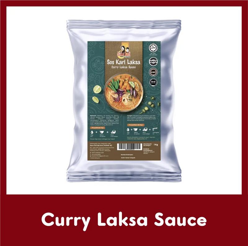 Curry Laksa Sauce / Sos Kari Laksa (1KG) Pack - TikTok Shop Malaysia