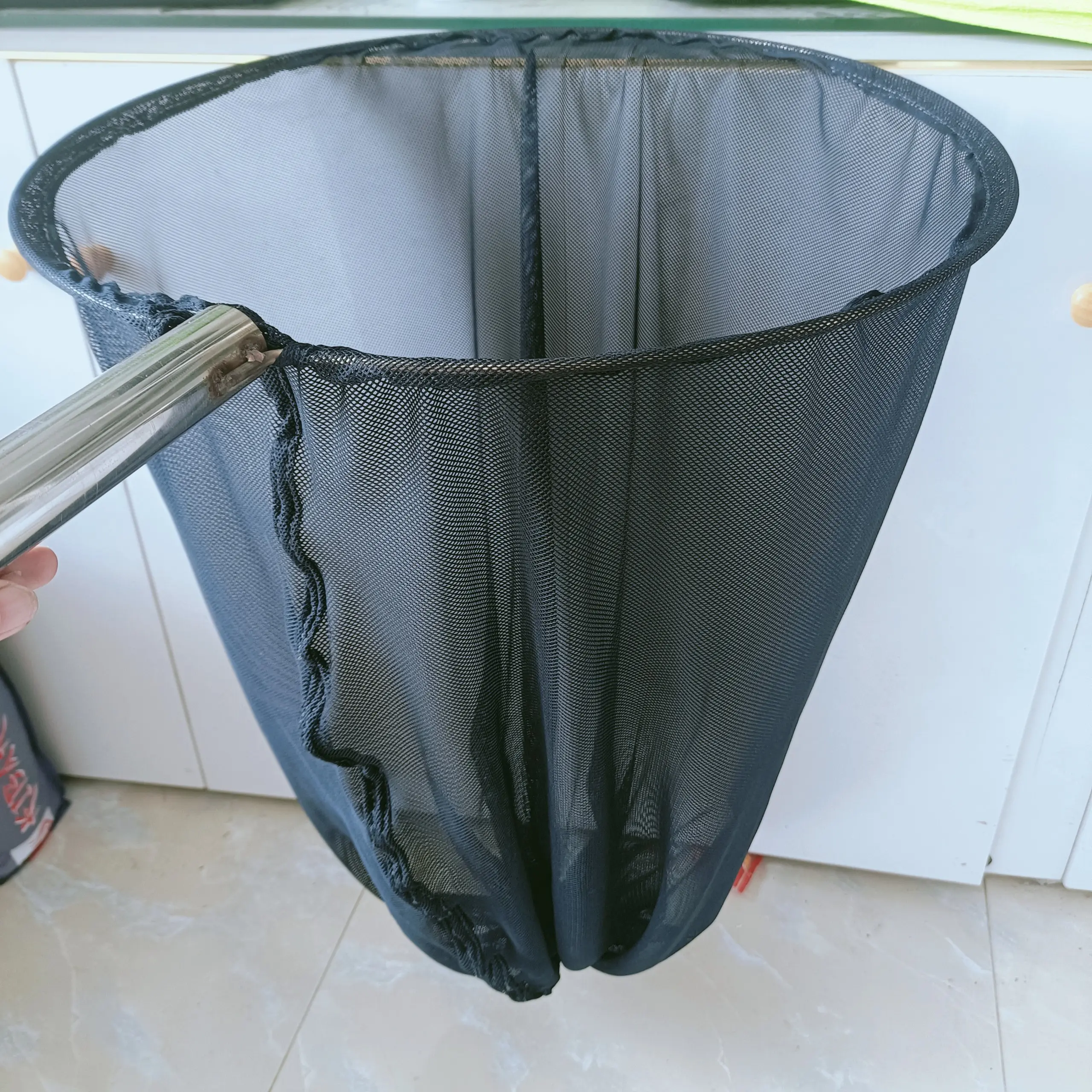 Vợt Cá Khung Innox 50cm Lưới Ren Bền Chắc