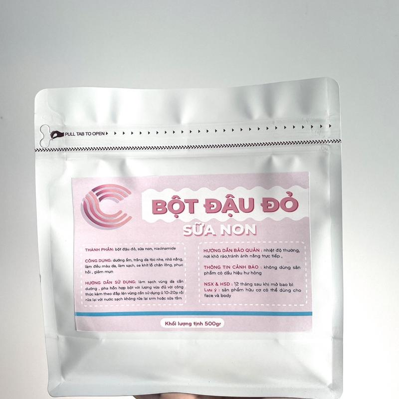 BỘT Ủ TRẮNG ĐẬU ĐỎ SỮA NON FACE & BODY