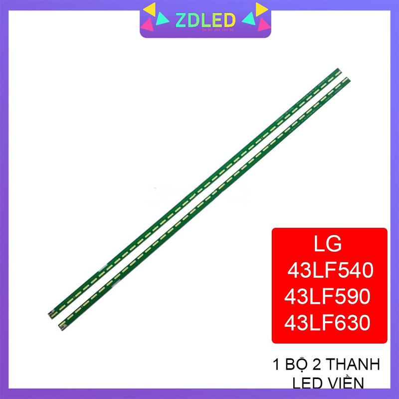 Thanh led viền tivi LG 43LF540 - Lắp zin tivi LG 43LF540 43lf590 43lf 630 43lf631 (LED mới 100% nhà máy) 0