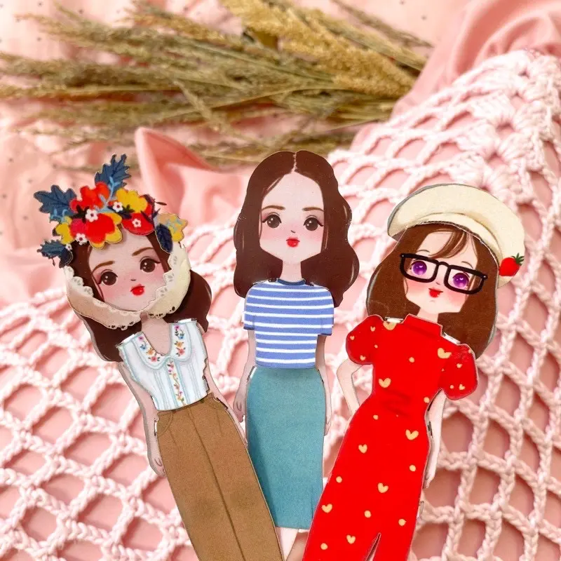"Summer Chara" BP Mainan Boneka Kertas 4