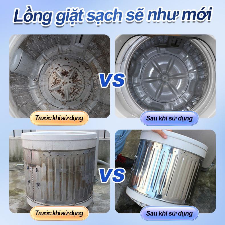 Dung Dịch Tẩy Lồng Máy Giặt Chanteclair, Làm Sạch Cặn Bẩn Lồng Giặt, Vệ Sinh Lồng Máy Giặt, Đường Ống 3