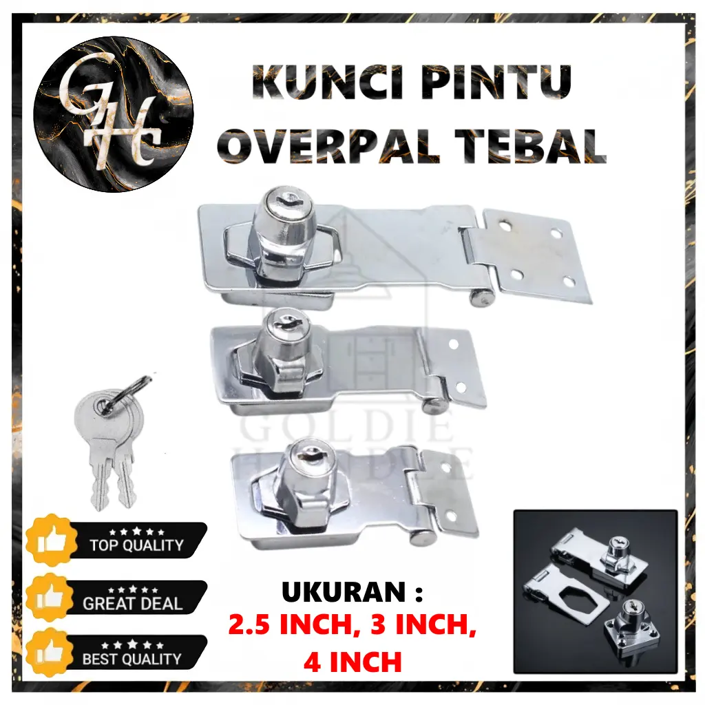 Overpal Plat Tebal 2.5 inch 3 inch 4 inch Overpal Stainless Tebal