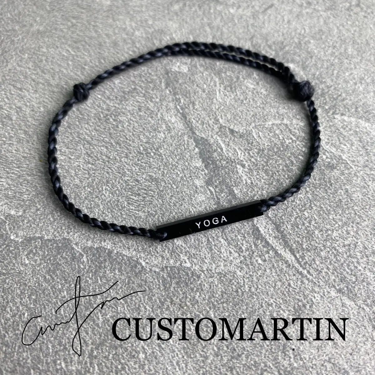 MINIBLACK SPIRAL BRACELET