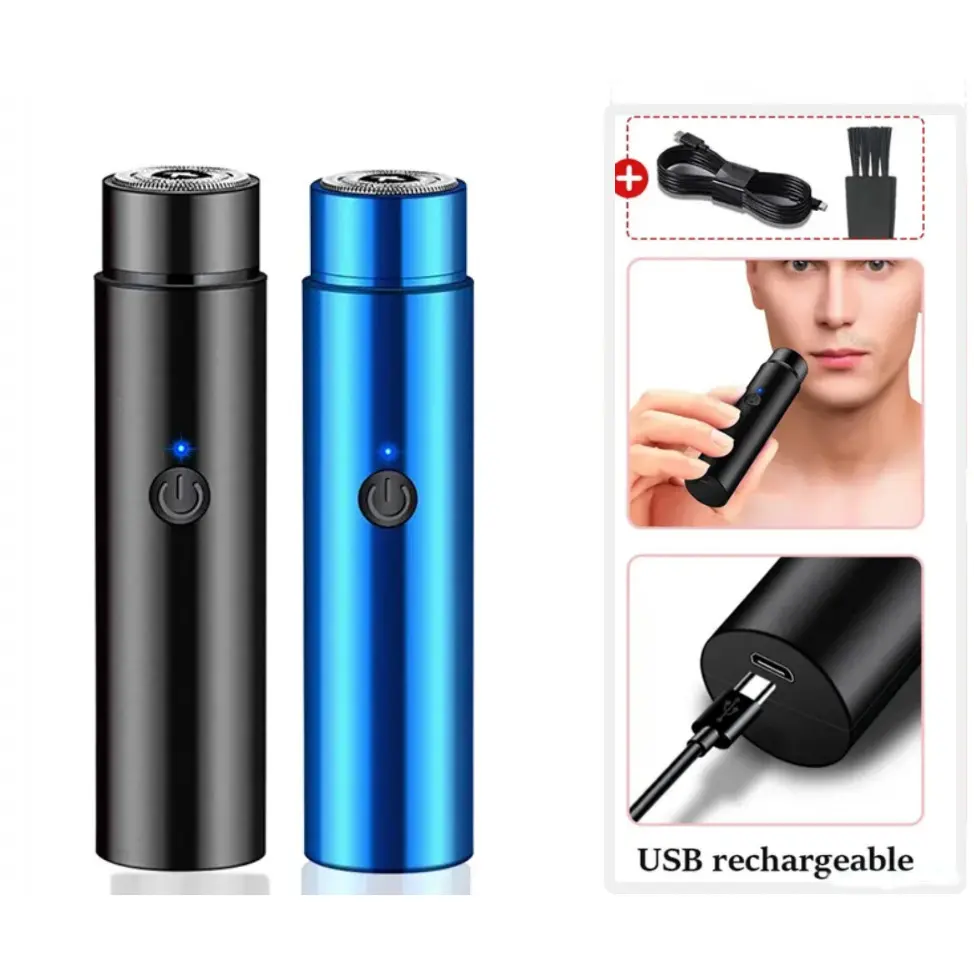 WJM  Mini Portable Electric Shaver For Men Rechargeable Travel Car Mini Shaver Comfort Removable