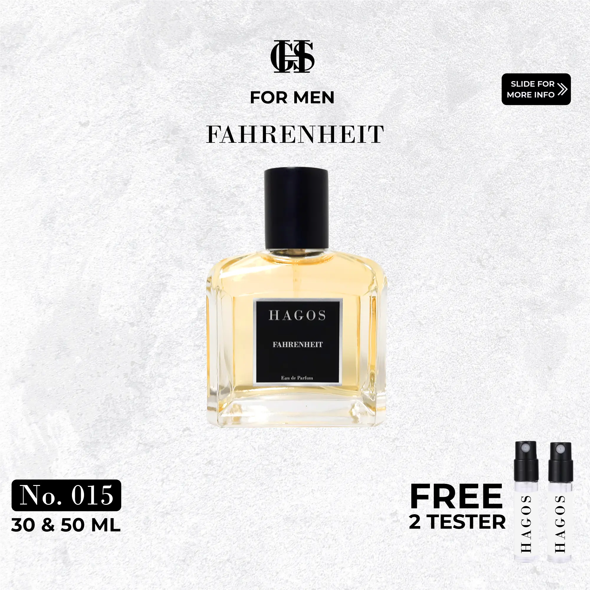 No. 15 FAH REN HEIT for Men - HAGOS PARFUM