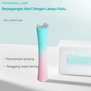 Lampu UV Manikur Kecil untuk Rumah - Cepat Kering, Kualitas Tinggi, Ideal untuk Nail Art DIY
