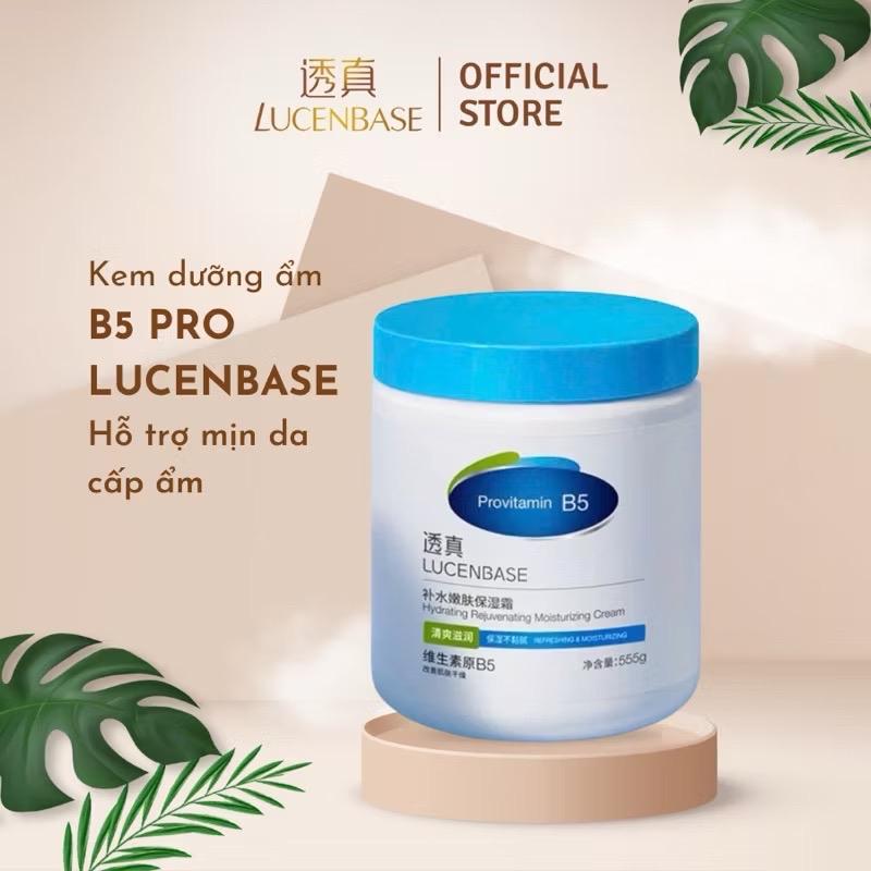Kem dưỡng đa năng B5 Pro LUCENBASE cấp ẩm, phục hồi da cho da mặt và body 550g