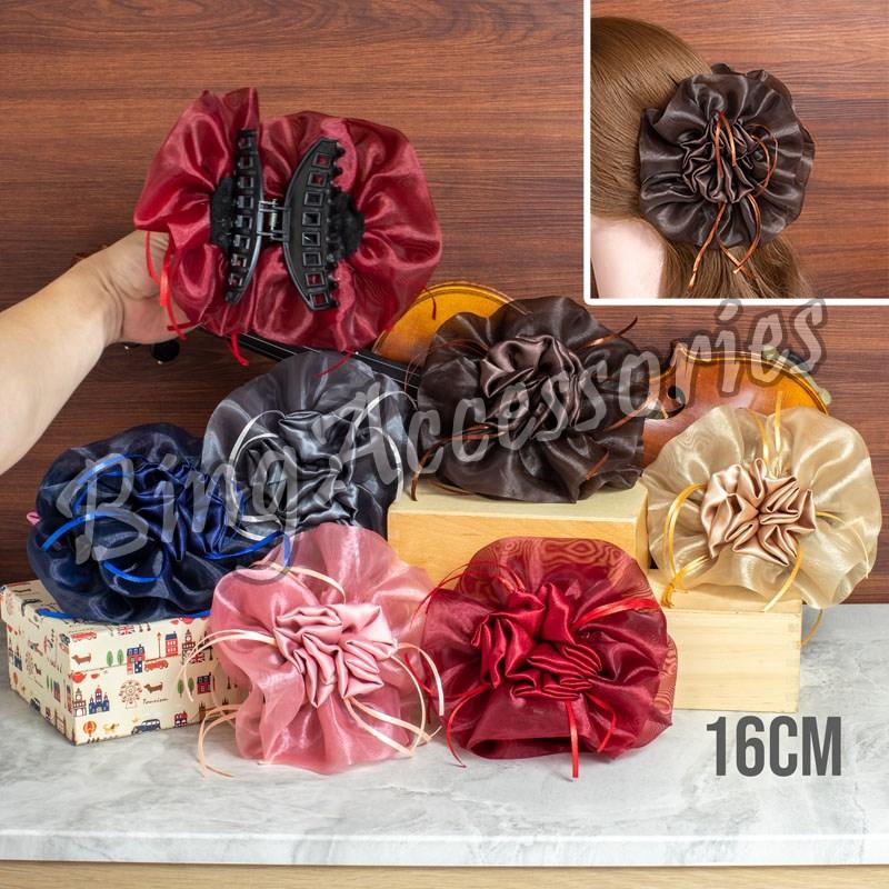 Product Introduction of Jepit Cepol Hijab Jepit Kain Jilbab 16cm FS1330 14