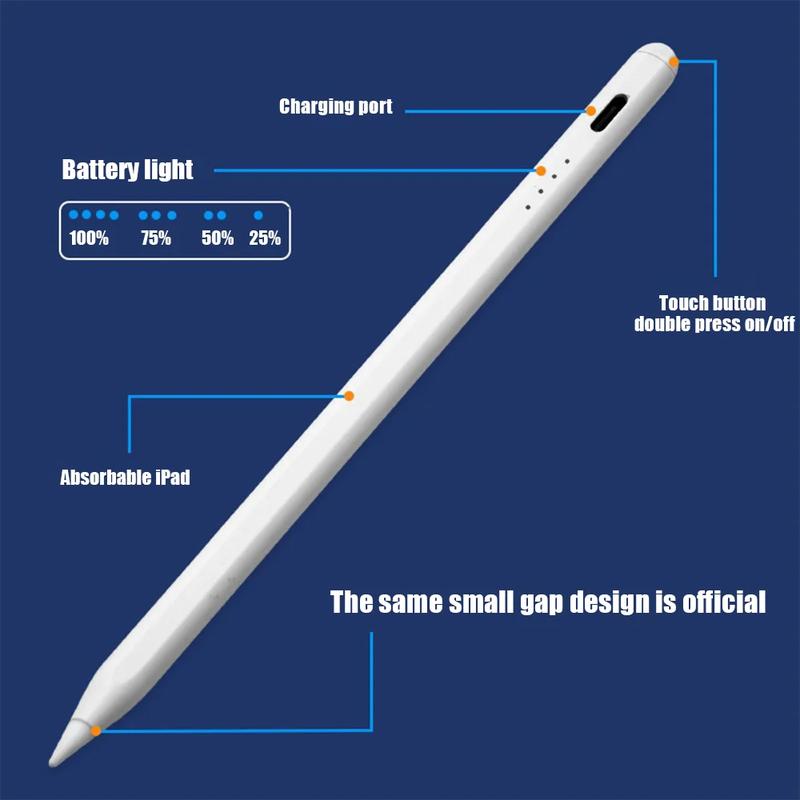 Product Introduction of Stylus Pen for Android Tablet Mobile Phone Universal Touch Pen for iPhone oppo vivo Xiaomi Samsung Tablet Accessories for iPad Pencil Capacitive pen Screen writing pen For mobile phones on iOS 10